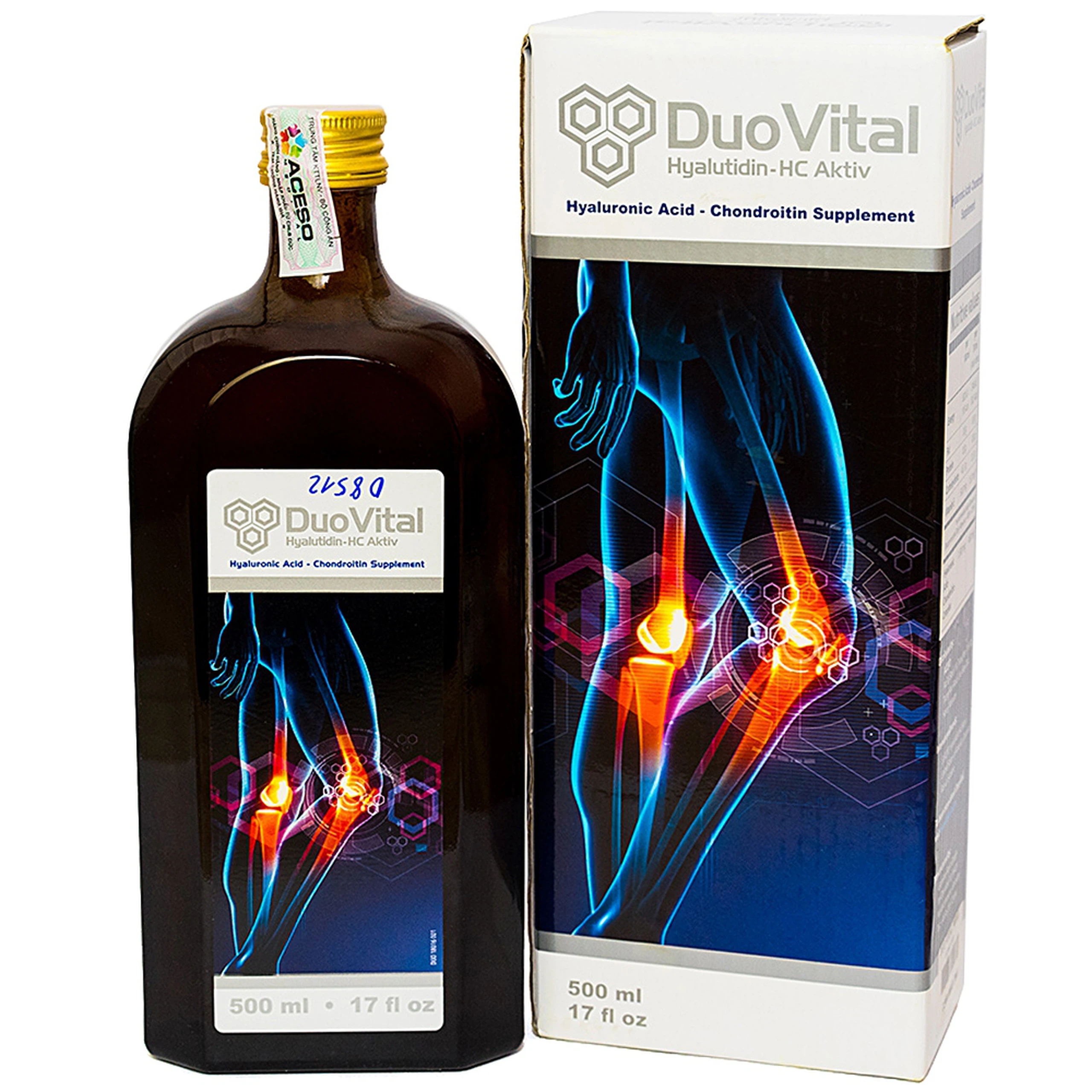 Dung dịch Duo Vital 500ml Gramme Revit giảm đau nhức khớp, thoái hoá khớp